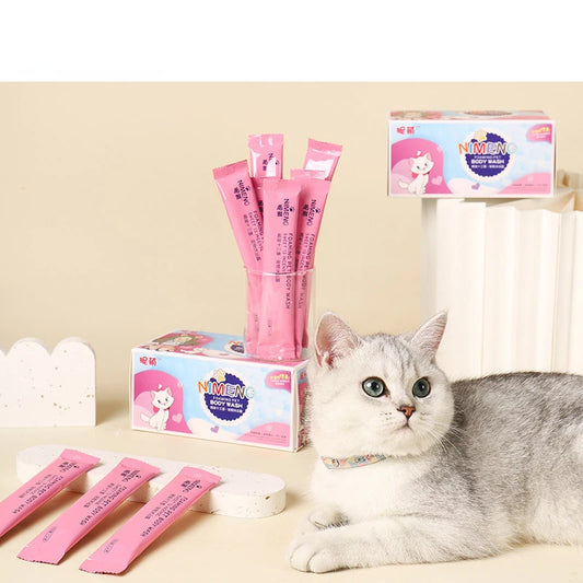 Pet Body Wash Shampoo Pet Cleaning Supplies Deodorant Fragrance Dog Cat Cat Body Wash Portable Pack