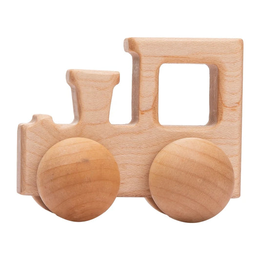 1PC Baby Wooden Toys Beech Car Blocks Cartoon Bus Educational Montessori Toys Baby Teething Play Gym Baby Birthday Gift Products