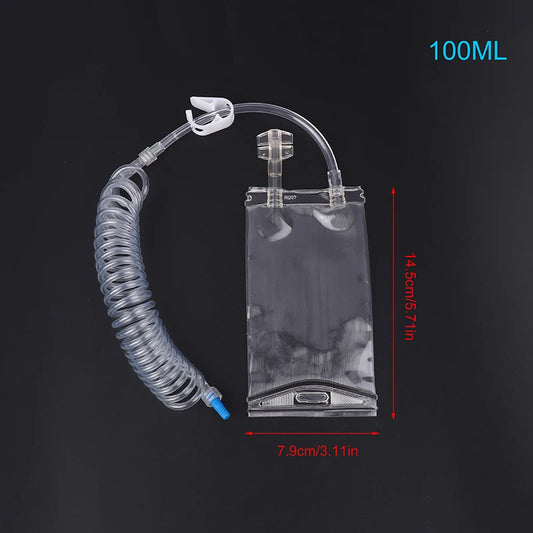 Professional Pet Cat Urine Bag 100ml 300ml Catheterization Urinary Stone Retention Drainage Catheter Clinic Supplies Care Tools