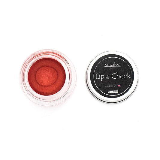 Vegan Mineral Makeup Lip and cheek balm 4ml  - CORAL